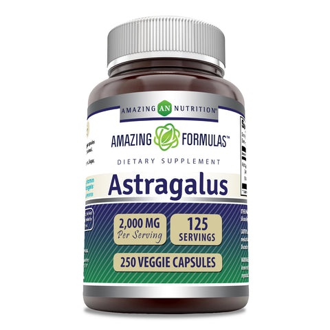 Image of Amazing Formulas Astragalus | 1000 Mg | 250 Capsules