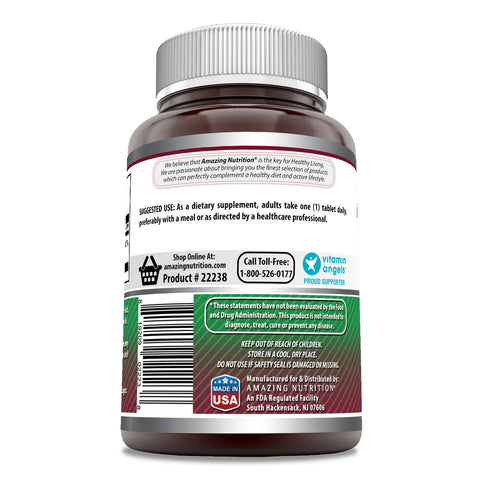 Image of Amazing Formulas Chelated Magnesium | 250 Mg | 180 Tablets