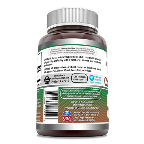 Image of Amazing Formulas Coconut Oil | 1000 Mg | 360 Softgels