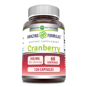 Amazing Formulas Cranberry | 475 Mg | 120 Capsules