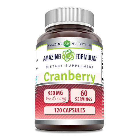 Image of Amazing Formulas Cranberry | 475 Mg | 120 Capsules