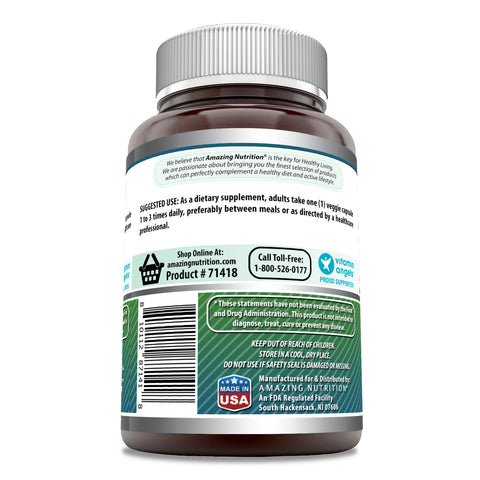 Image of Amazing Formulas DMAE | 250 Mg | 200 Veggie Capsules