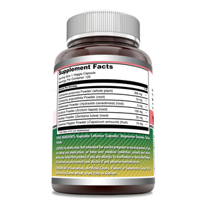 Amazing Formulas Echinacea Goldenseal Root| 450 Mg | 120 Veggie Capsules