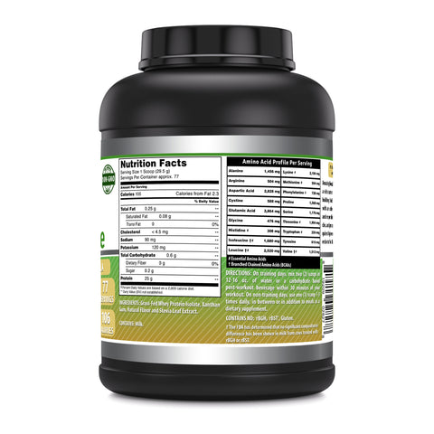 Image of Amazing Formulas Grass Fed Whey Isolate | 5 Lb | Vanilla Flavor