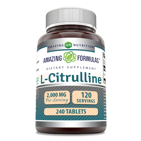 Image of Amazing Formulas L-Citrulline | 2000 Mg Per Serving | 240 Tablets