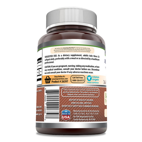 Image of Amazing Formulas MCT Oil | 3000 Mg Per Serving | 300 Softgels