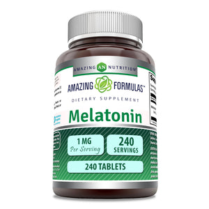 Amazing Formulas Melatonin | 1 Mg | 240 Tablets
