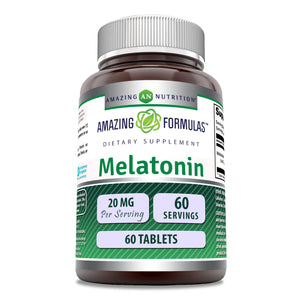 Amazing Formulas Melatonin | 20 Mg | 60 Tablets