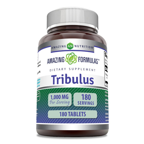 Image of Amazing Formulas Tribulus | 1000 Mg | 180 Tablets