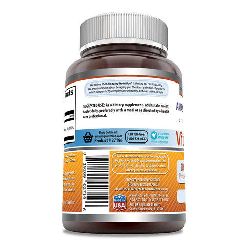 Image of Amazing Formulas Vitamin B6 | 200 Mg | 100 Tablets