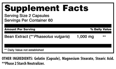 Image of Amazing Formulas Carb Blocker Plus | 1000 Mg Per Serving | 120 Capsules
