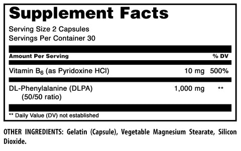 Image of Amazing Formulas DLPA | 1000 Mg Per Serving | 60 Capsule