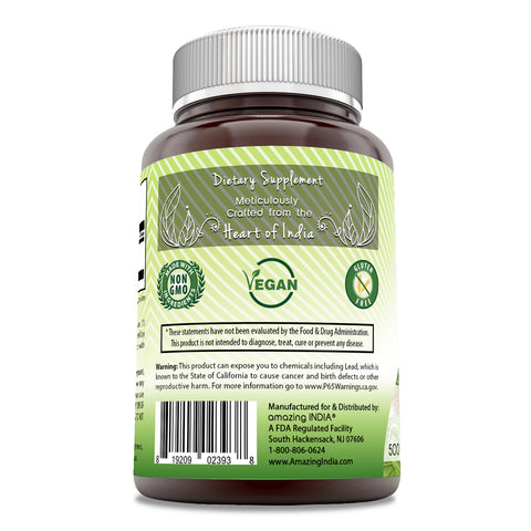 Image of Amazing India Neem | 500 Mg | 240 Veggie Capsules