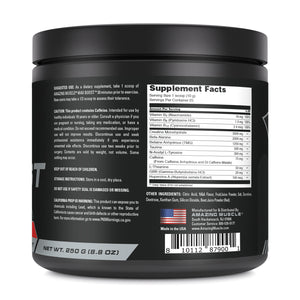 Amazing Muscle Max Boost | Intense Pre-Workout Supplement | 25 Servings | Cherry Ice Flavor