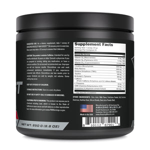 Amazing Muscle Max Boost | Intense Pre-Workout Supplement | 25 Servings| Fruit Punch Flavor