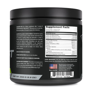 Amazing Muscle Max Boost | Intense Pre-Workout Supplement | 25 Servings| Lemon Lime Flavor