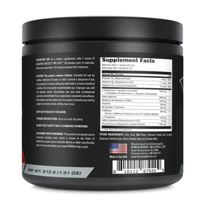 Amazing Muscle Pre Rise | Pre Workout Powder Supplement | 25 Servings | Fruit Punch Flavor