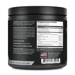 Amazing Muscle Pre Rise | Pre Workout Powder Supplement | 25 Servings | Lemon Lime Flavor