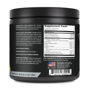 Amazing Muscle Pre Rise | Pre Workout Powder Supplement | 25 Servings | Pineapple Mango Flavor