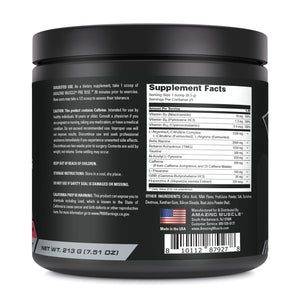 Amazing Muscle Pre Rise | Pre Workout Powder Supplement | 25 Servings | Watermelon Rush Flavor