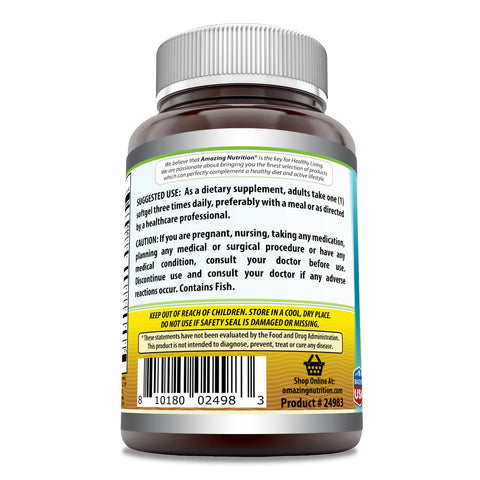 Image of Amazing Omega 3.6.9 | 1200 Mg | 120 Softgels