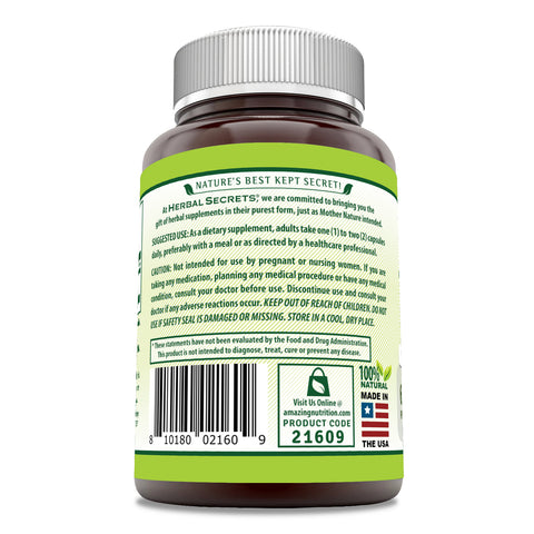 Image of Herbal Secrets Graviola | 650 Mg | 120 Capsules