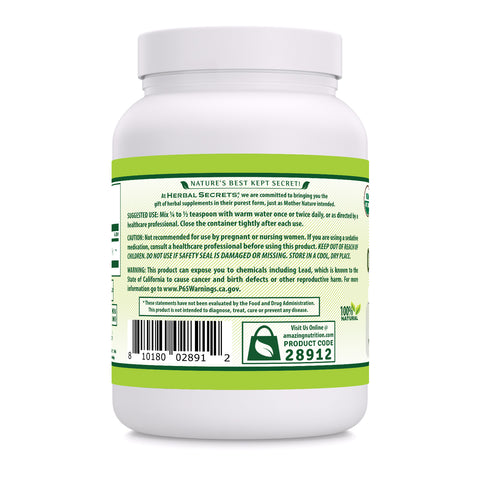 Image of Herbal Secrets Shatavari Powder | 16 Oz | 2 Grams per Serving | 227 Servings | USDA Organic