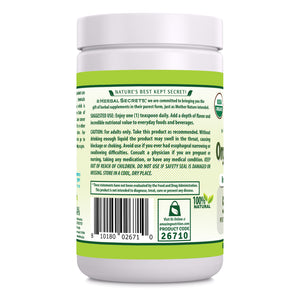 Herbal Secrets Spirulina Powder | 16 Oz | 5 Grams per Serving | 91 Servings | USDA Organic