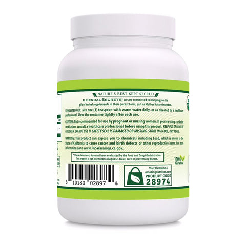 Image of Herbal Secrets Amla Powder | 16 oz | 4 Grams Per Serving | 113 Serving | USDA Organic